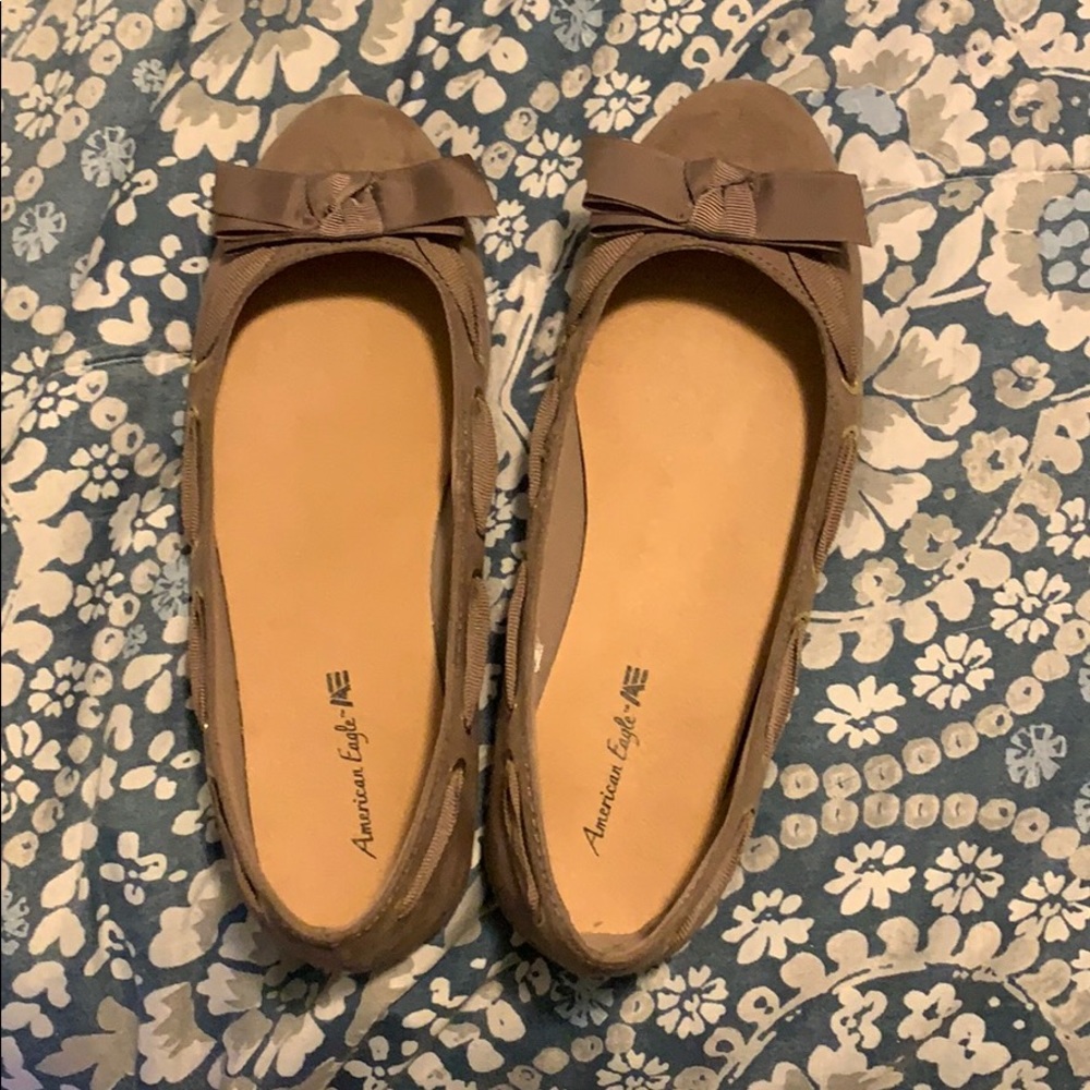 American Eagle moccasin slippers